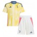 Camisa de time de futebol Juventus Federico Gatti #4 Replicas 2º Equipamento Infantil 2024-25 Manga Curta (+ Calças curtas)